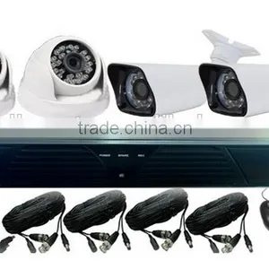 Security Surveillance Cheap Cctv Ahd Camera Kit 4ch Cctv Camera System 4ch 720p Ahd Camera thumbnail-1