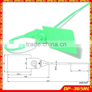 Big Flag Numbered Plastic Security Container Seals DP-420RL thumbnail-1