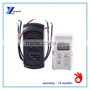 LCD Display RF Ceiling Fan Remote Control With Timer Function thumbnail-1