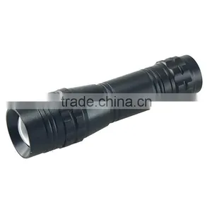 Aluminium Alloy Flashlight With Adustable Convex Lens Flashlamp thumbnail-2