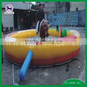 Inflatable Mechanical Rodeo Bull thumbnail-2