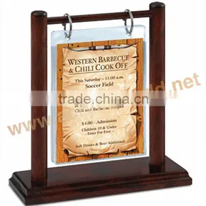 Wooden Clipboard Menu Holders/wooden Menu Holder With Chalkboard/chalkboard Menu Board thumbnail-6