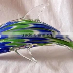 Glass Dolphin Murano Glass thumbnail-1