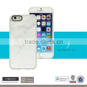 Unique Ultra Thin Marble for IPhone Case, White Black TPU Case for IPhone 6, Luxury Slim Marble Hard Smart Cover thumbnail-1