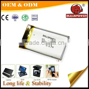 3.7V 1300mah Rechargeable li Lithium Polymer Battery Manufacturers thumbnail-1