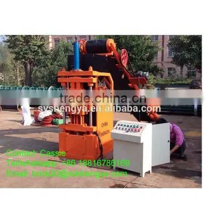 Shengya German Technology SY1-10 Full Automatically Interlocking Concrete Brick Machines China Product thumbnail-1