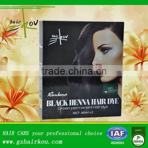 Rankous 2-in-1Henna Hair Dye Shampoo Hair Black Shampoo 5 Mins Color Dye thumbnail-3