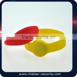 Best Selling 13.56MHz HF RFID MF IC Waterproof Wristband thumbnail-5