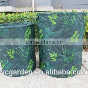 Flower Printed 600D PE Extra Strong Collapsible Pop up Garden Bag thumbnail-6