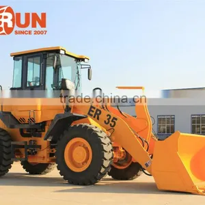 Qingdao Everun Brand 3.0 Ton Wheel Type Front End Loader With Tipping Cabin thumbnail-1