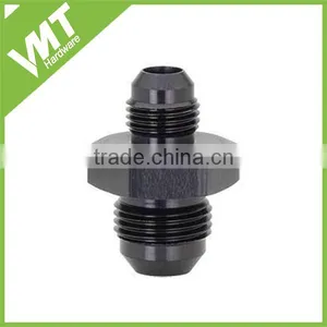 Male AN10 to AN8 Flare Metric Straight Fitting Male Aluminium Hose Fitting Adatper Reducer thumbnail-4