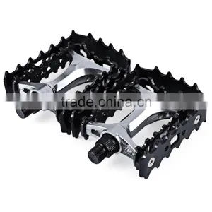 2 Pcs SETSAIL 662 MTB BMX Mountain Pedals Anti-skid Pedals Stainless Steel Ultralight Bicycle Pedals With 2 Bearings Axle thumbnail-2