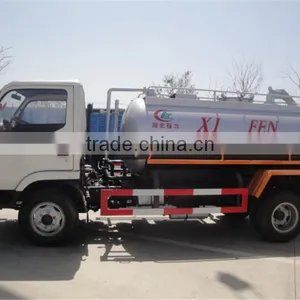 4000 Liter 4x2 Septic Tank Trucks for Sale thumbnail-2