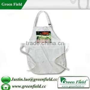 Green Field Garden Apron,Cotton Garden Apron With Fashion Design thumbnail-1