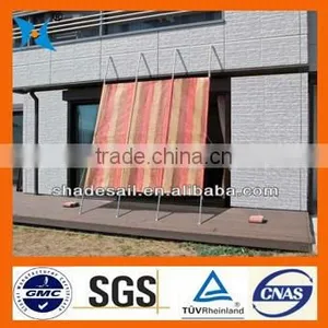 Hot Sale in JAPAN 100% HDPE 5 Year UV Warranty Factory Colorful Cheapier Sunshade With 4 Elastic Tubes for Window thumbnail-1