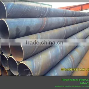 205 Hot Sale Coated API 5L SSAW Carbon Steel Pipe Spiral thumbnail-1