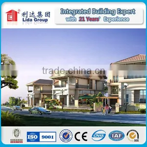 2016 Real Estate Customized Prefab Modular Houses Light Gauge Steel Building Villa thumbnail-4