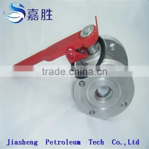 Factory Supply Aluminium Flange Ball Valve With Handle thumbnail-6