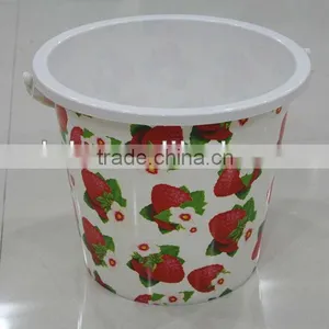 13L Household Plastic Cheap Buckets With Handle thumbnail-4