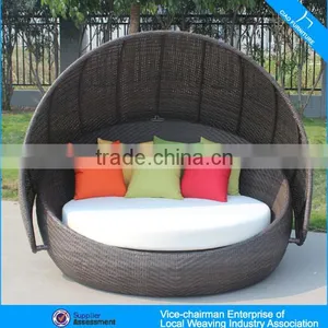 Hot Selling Outdoor Furniture Appealing Design Rattan Sunbed RB-016 thumbnail-2