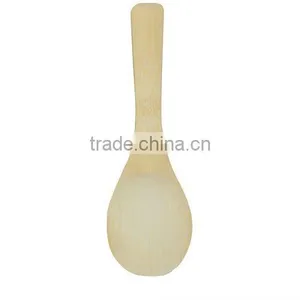 Natural Color Varnished Small Bamboo Meal Spoon thumbnail-1