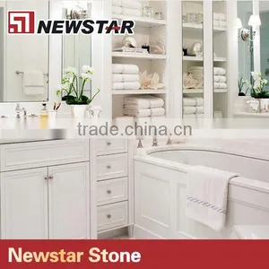 Newstar American Hotel Quartz Prefab Bathroom Countertop thumbnail-2