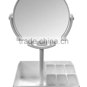 Cheap Cosmetic Promotional Plastic Beauty Makeup Mirror thumbnail-1