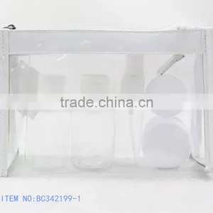 Travel Bottle Set Air Travel Bottles Toiletries Liquid Containers for Cosmetic Make-up 5Pieces thumbnail-1