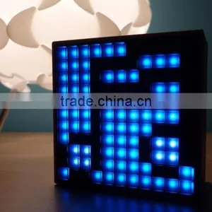 2017 MagicSmart Bluetooth Speaker LED Wireless Mobile Control Mini Portable Radio Clock FM Speaker thumbnail-3