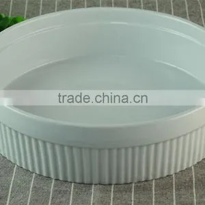 Stocked New Arrival Durable Restaurant Fine Ceramic Round Ramekin Good Quality Cooking Ceramic Porcelain Baking Ramekins thumbnail-2