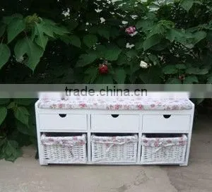 Home Decor Wooden Shoe Rack, Wooden Footstool,wooden Shoes Shelf thumbnail-6