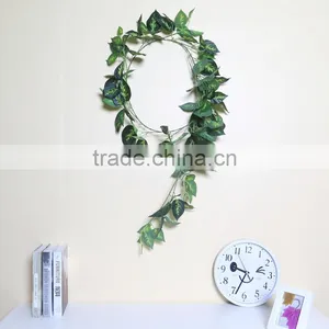 Green Artificial Plastic Ivy Vine Garland for Shopping Mall Decoration thumbnail-1