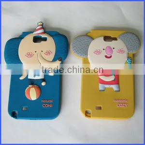 FOR Samsung Note N7100 Soft Silicone Phone Case thumbnail-1