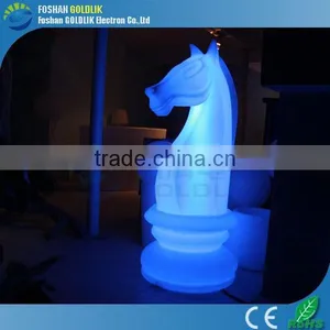 Wireless Remote Control Party Plasic Large Decorative LED Illuminated Light Chess Set thumbnail-1
