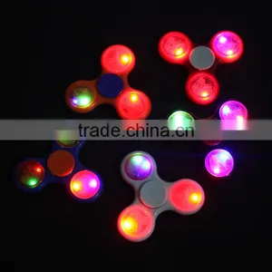 LED Hand Spinner Toys, Finger Spinner ,Tri Fidget Spinner With LED Light thumbnail-1