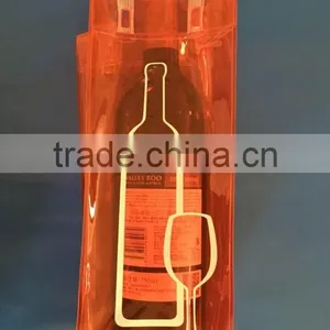 Custome Pvc Wine Bag/pvc Wine Cooler Ice Tote Bag /pvc Wine Ice Drinking Bags thumbnail-2