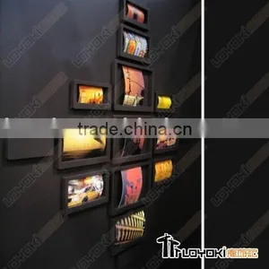Wooden 3D Sticker Rectangular 3D Wall Decoration Wall Decoration thumbnail-1