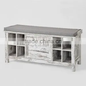 Vintage Wooden Shoe Cabinet thumbnail-2