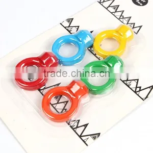 LC00007 5 Color Ring Wax Crayon Wholesale thumbnail-2