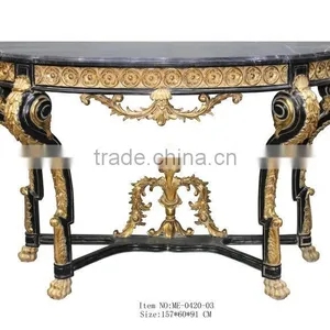 Antique Gold Console Table From China thumbnail-1
