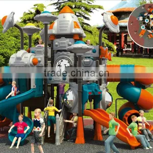 Castle Themed Used Kids Outdoor Playground Equipment LT-2045A thumbnail-1