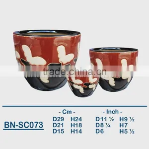 Vietnamese Ceramic Indoor Pot/ Indoor Planter BN-SC073 thumbnail-1