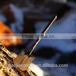 High-class All-in-one Garden Tool With Shovel Hoe Hammer Screw Driver Knife Fire Starter thumbnail-1
