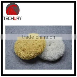 China Factory 7 Inch 8 Inch Double Sided Wool Round Polishing Pad thumbnail-1
