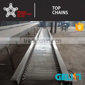 Steel Slat Belt Conveyor Chain With L Formed Slats thumbnail-4