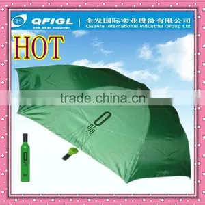 Blue Color DECO 0% Design Wine Bottle Umbrella thumbnail-1