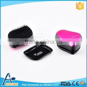 Professional Aviopack Colorful 8.5cm Mini Plastic PP Hair Brush thumbnail-1
