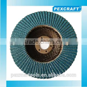 5", Zirconium Abrasive Flap Discs thumbnail-1