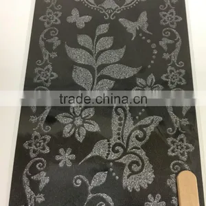 Rub-ons Transfer With Wood Stick, Quality Rub-on Scratching Transfer Stickers, Classic Black Rub-on Scratching Transfer Sticker thumbnail-3