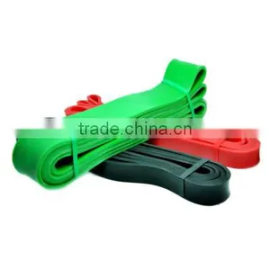 100% Latex Loop Resistance BandsPull Up Power Lifting Jump Band Natural Latex Strength Resistance Band thumbnail-1